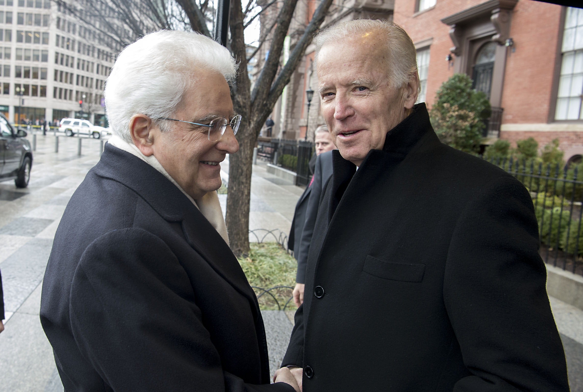 Il Presidente Napolitano con il prof. Talamo e Amato