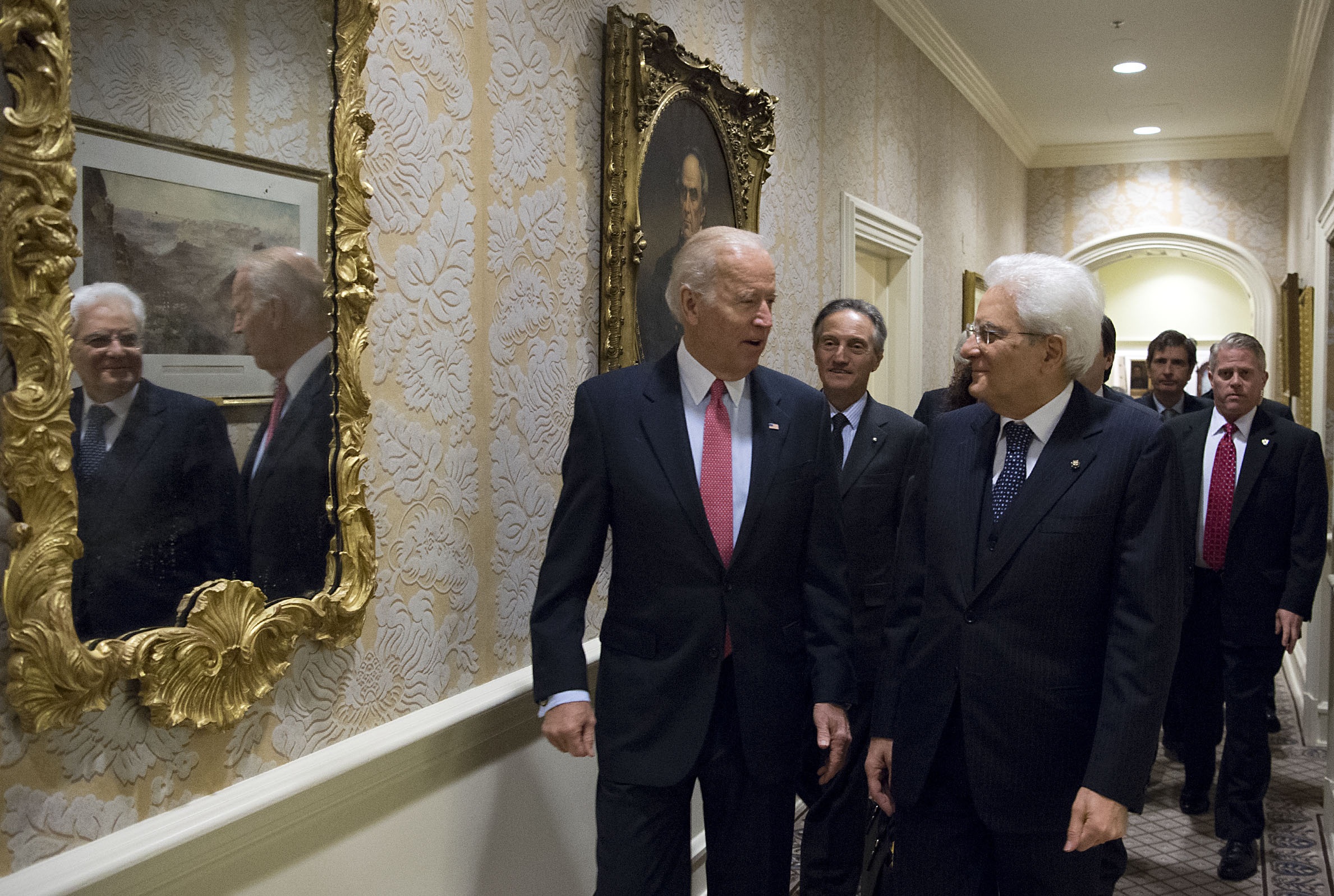 Il Presidente Napolitano con Guido Alpa